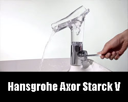 Смеситель будущего Hansgrohe Axor Starck V