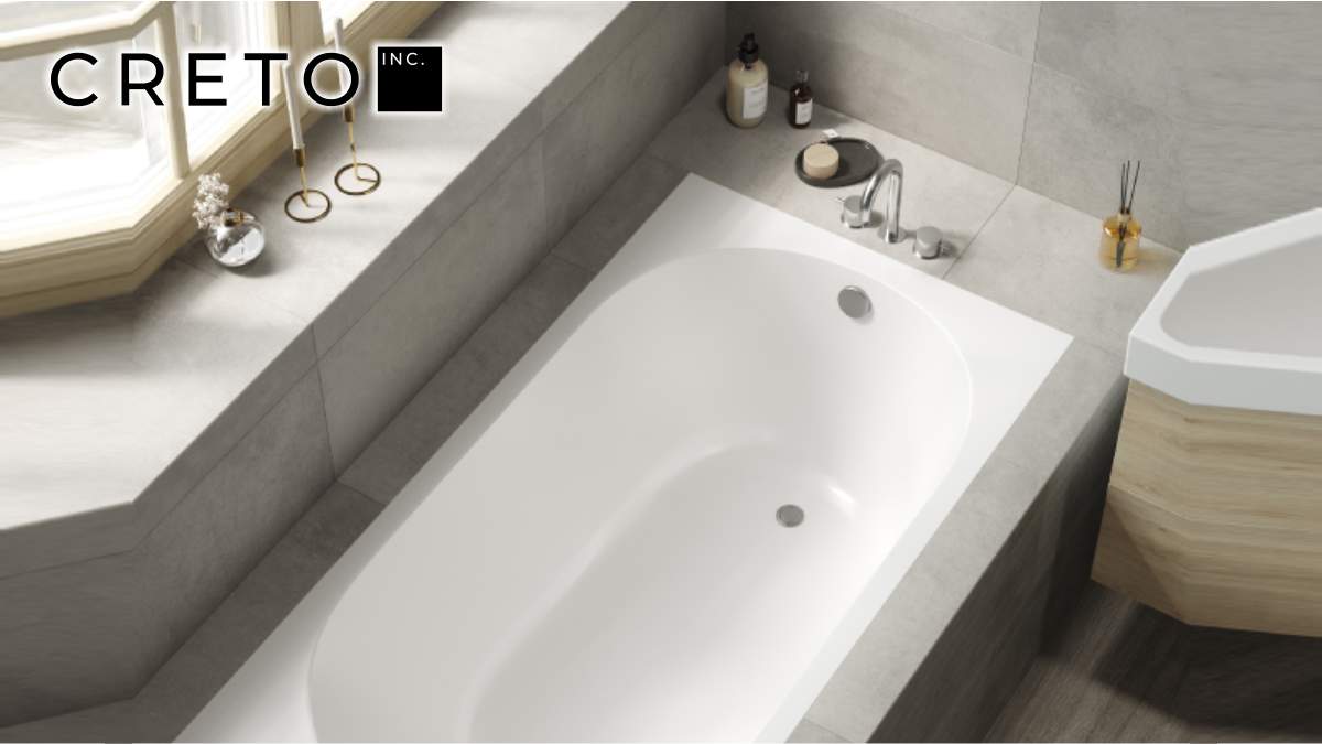 Универсальный формат и безупречный стиль: представляем новую ванну от CRETO